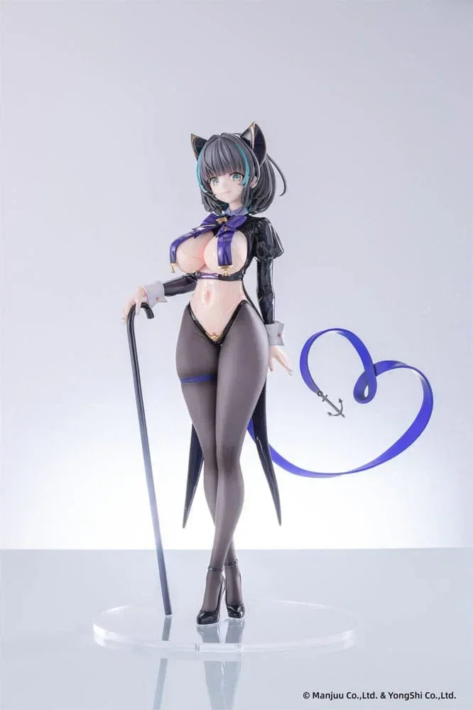Azur Lane PVC Figur 1/6 Cheshire The Cat i Magic Hat Ver. 30 cm Ami Ami