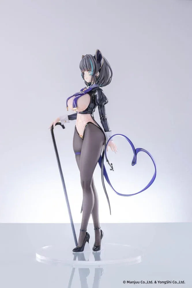 Azur Lane PVC Figur 1/6 Cheshire The Cat i Magic Hat Ver. 30 cm Ami Ami