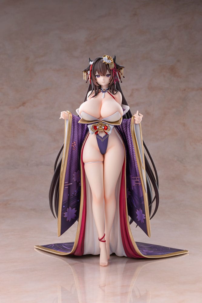 Azur Lane PVC Figur 1/6 Kashino Robust Floral Strings Ver. 27 cm Ami Ami