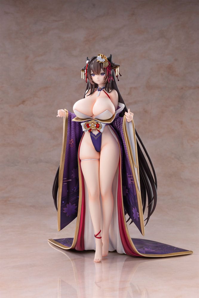 Azur Lane PVC Figur 1/6 Kashino Robust Floral Strings Ver. 27 cm Ami Ami
