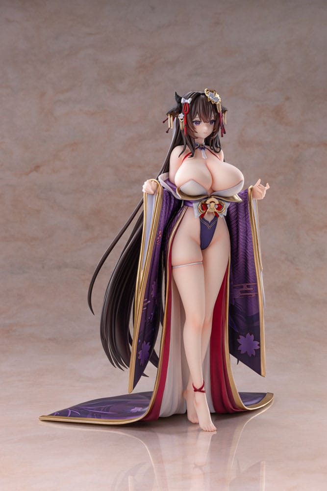 Azur Lane PVC Figur 1/6 Kashino Robust Floral Strings Ver. 27 cm Ami Ami