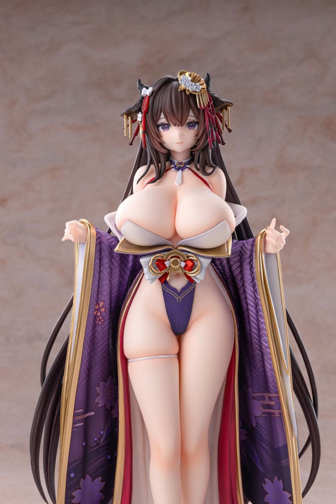 Azur Lane PVC Figur 1/6 Kashino Robust Floral Strings Ver. 27 cm Ami Ami