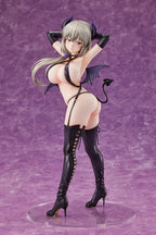 Uzaki-chan Vill Hänga Ut! PVC Staty 1/6 Double Tsuki Uzaki Little Devil Ver. 27 cm Amakuni