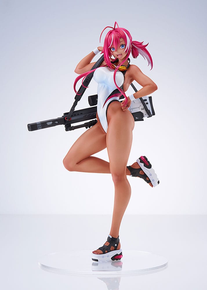 Arms Note PVC Figur 1/7 Anego-chan från Simteamet 26 cm Amakuni