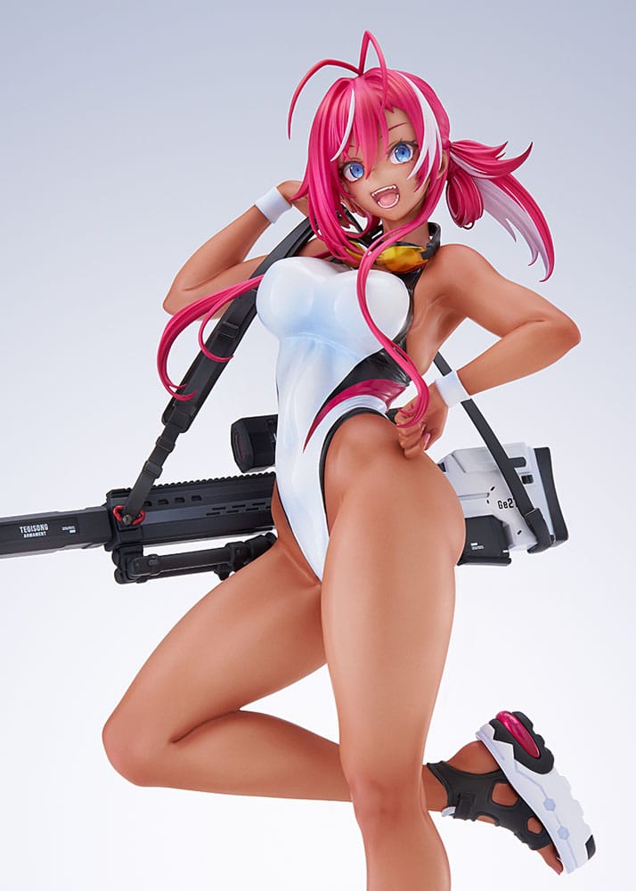 Arms Note PVC Figur 1/7 Anego-chan från Simteamet 26 cm Amakuni