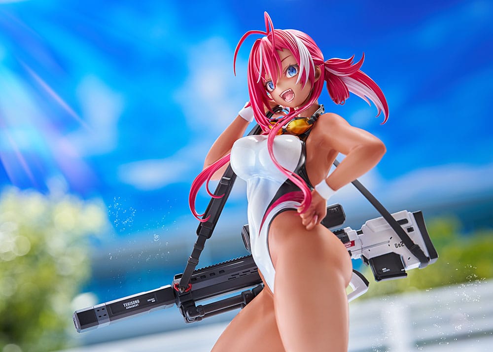 Arms Note PVC Figur 1/7 Anego-chan från Simteamet 26 cm Amakuni