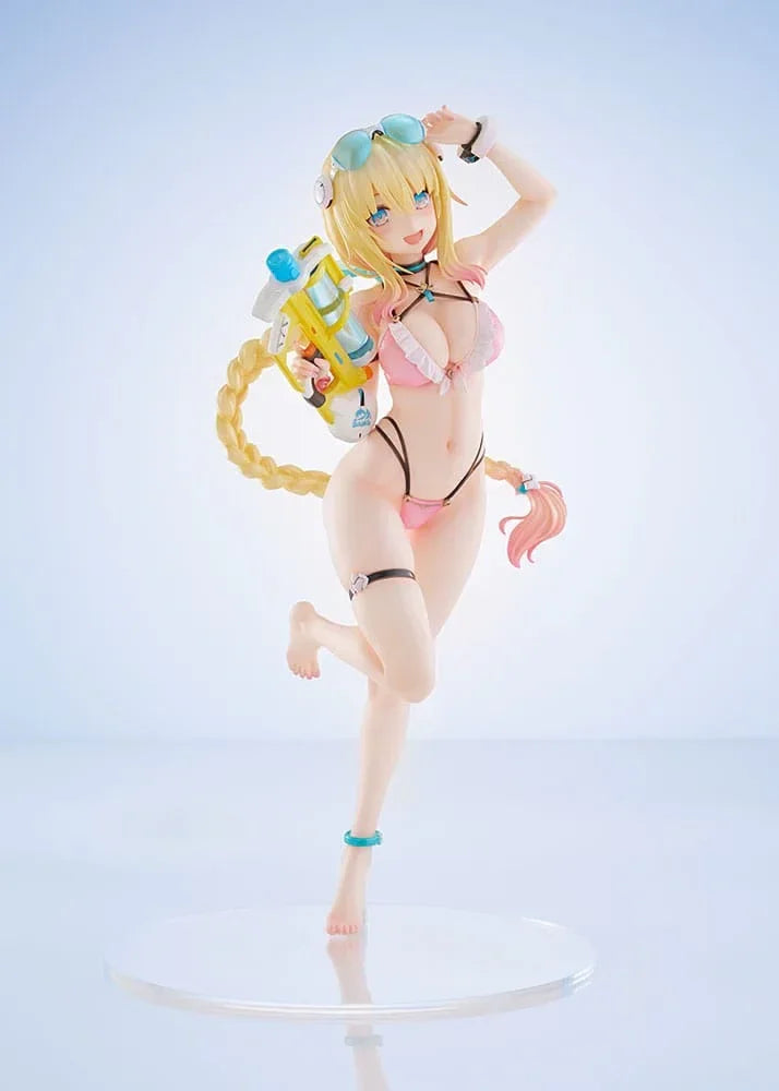 Phantasy Star Online PVC Figur 1/7 es Akhtal Summer Vacation 24 cm Amakuni