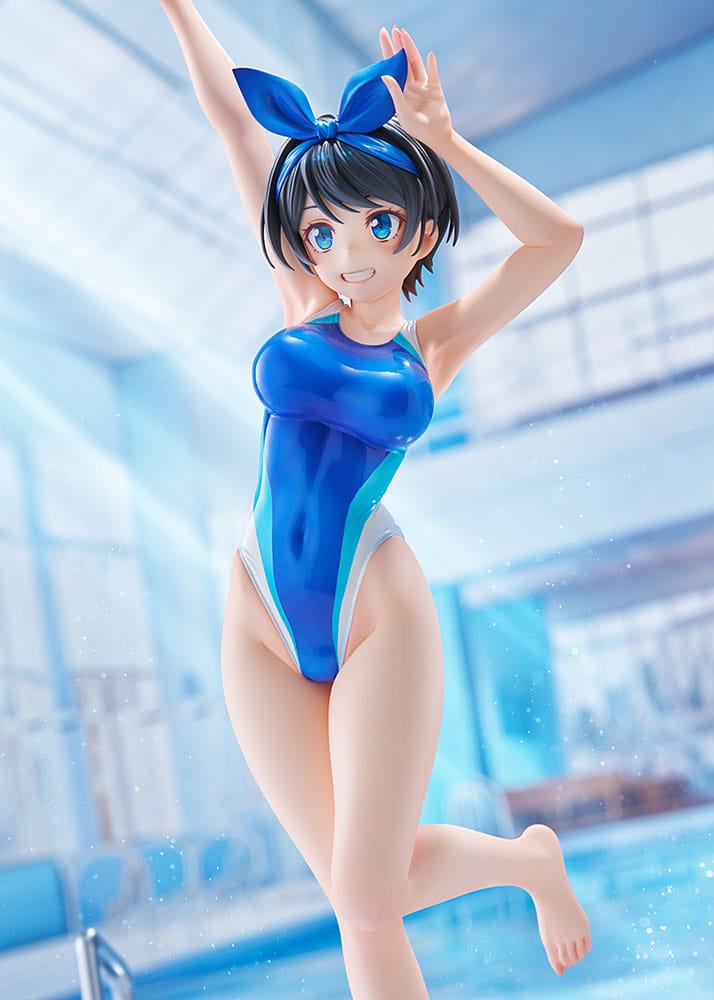 Rent-a-Girlfriend PVC Figur 1/7 Ruka Sarashina Competition Swimsuit Ver. 29 cm Amakuni