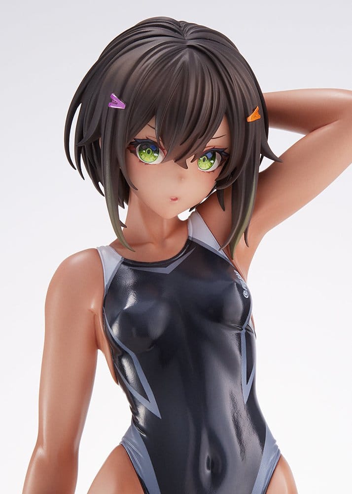 Arms Note PVC Figure 1/7 Buchou-chan of the Swimming Club 22 cm (re-run)
