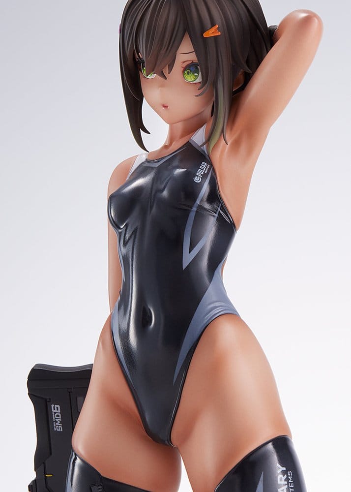 Arms Note PVC-figur 1/7 Buchou-chan från Simklubben 22 cm (omtryck)