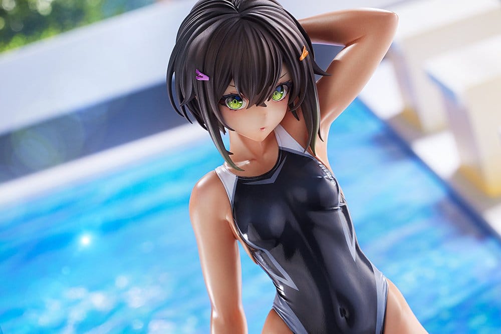 Arms Note PVC-figur 1/7 Buchou-chan från Simklubben 22 cm (omtryck)