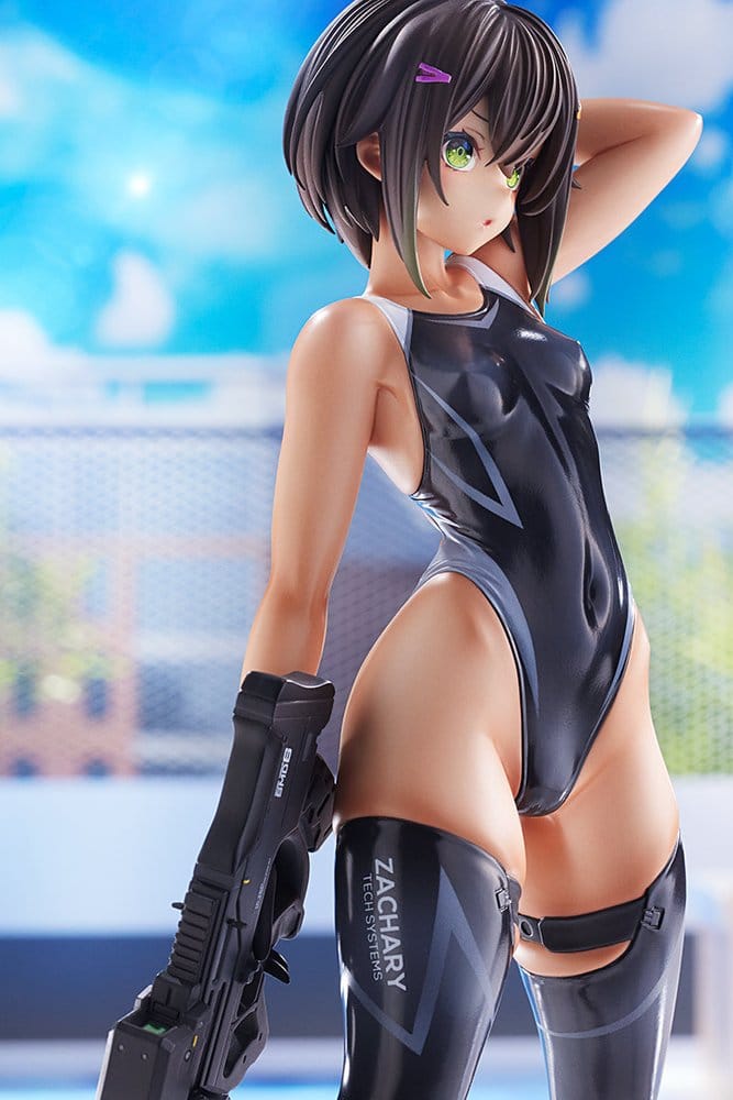 Arms Note PVC-figur 1/7 Buchou-chan från Simklubben 22 cm (omtryck)