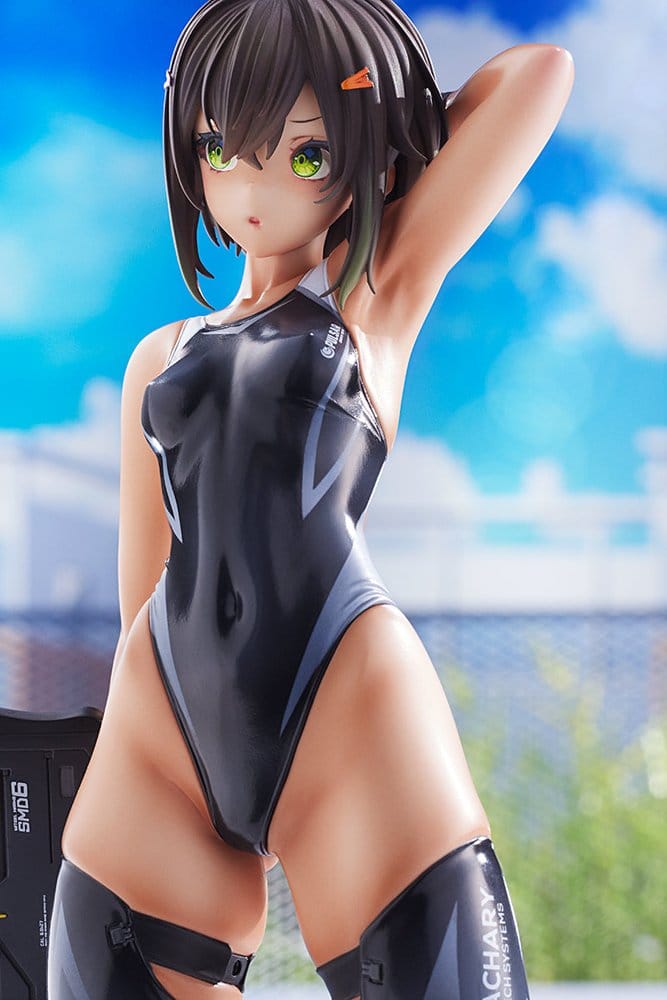 Arms Note PVC-figur 1/7 Buchou-chan från Simklubben 22 cm (omtryck)