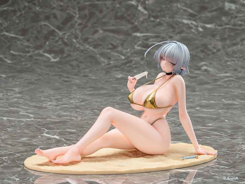 Original Karaktär PVC Figur 1/6 Naophelia Bikini Version illustration av AnimA 15 cm