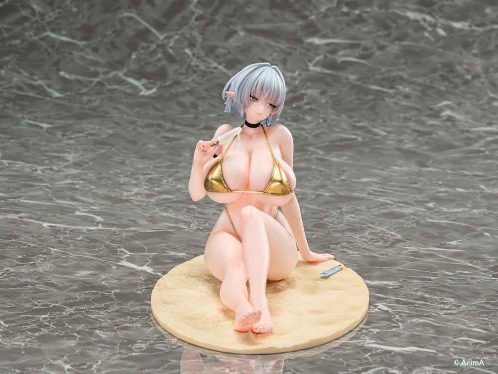 Original Karaktär PVC Figur 1/6 Naophelia Bikini Version illustration av AnimA 15 cm