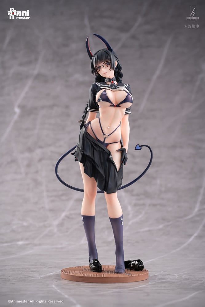 Original Character Figur 1/6 Succubus Class President Reina Illustration av Ban! 30 cm AniMester
