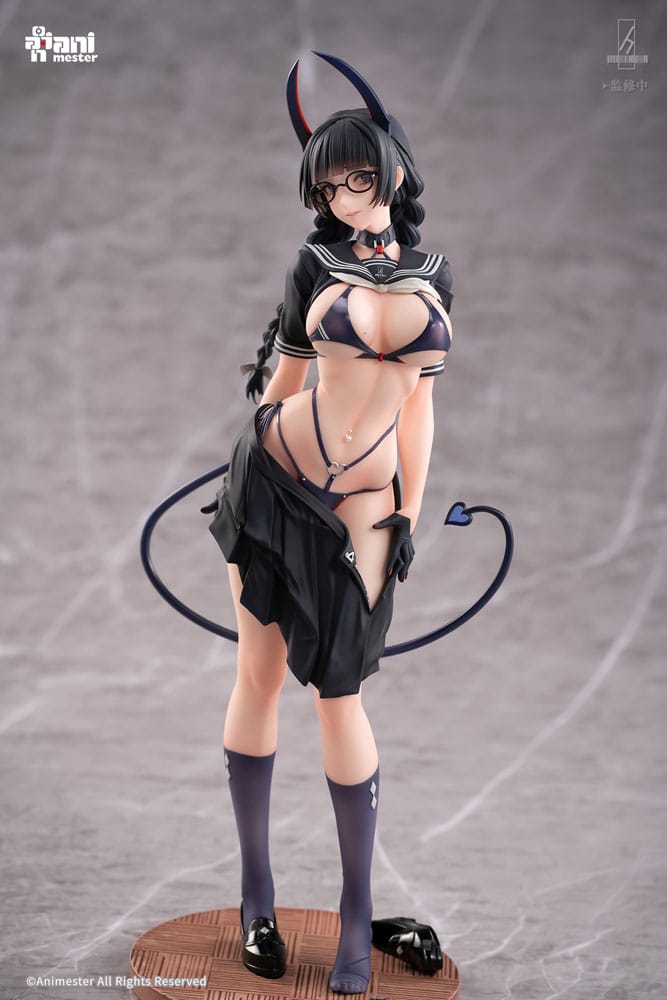 Original Character Figur 1/6 Succubus Class President Reina Illustration av Ban! 30 cm AniMester