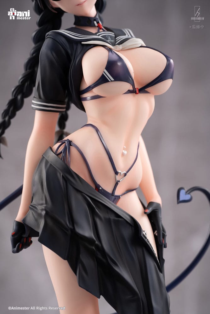 Original Character Figur 1/6 Succubus Class President Reina Illustration av Ban! 30 cm AniMester