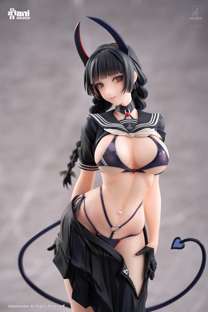 Original Character Figur 1/6 Succubus Class President Reina Illustration av Ban! 30 cm AniMester