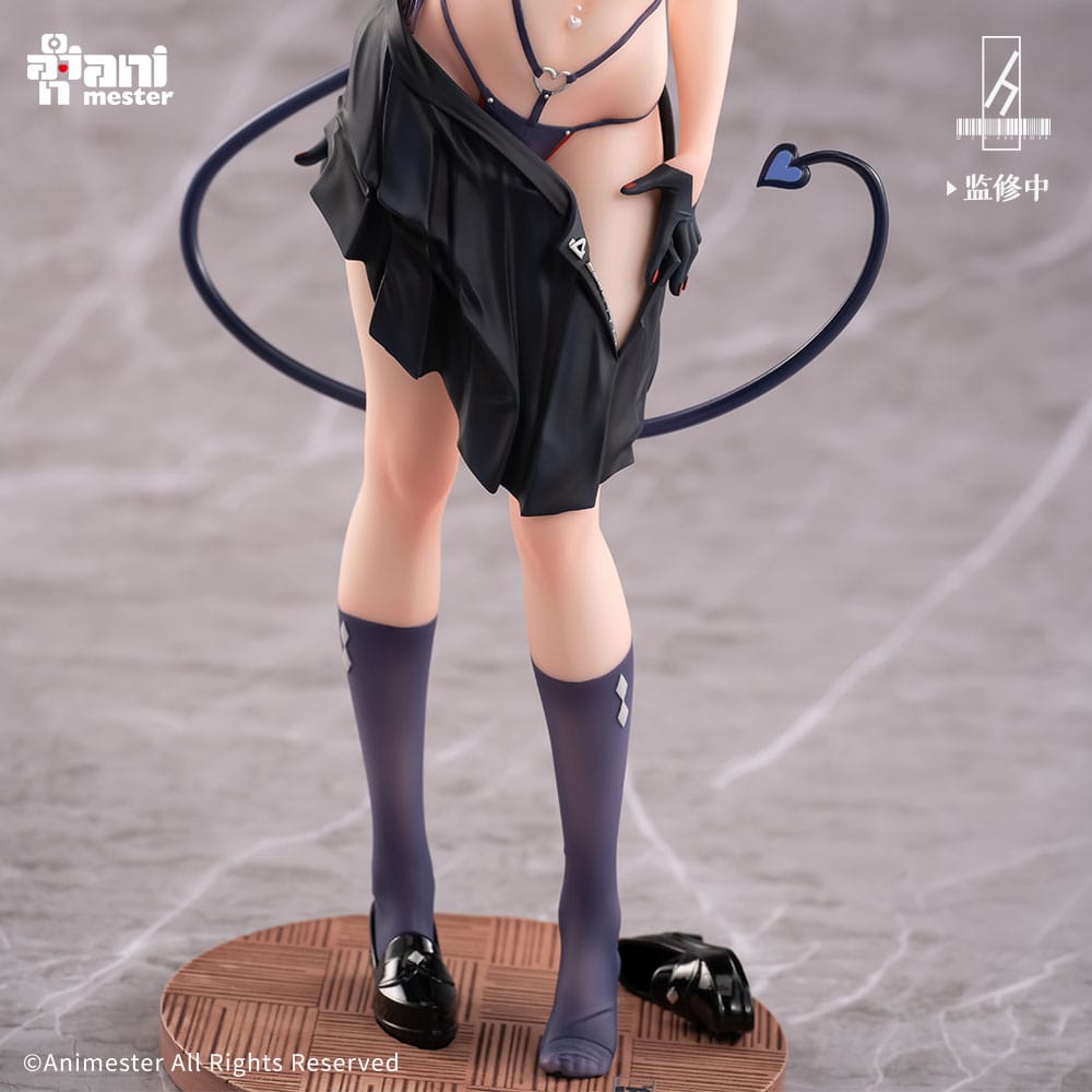 Original Character Figur 1/6 Succubus Class President Reina Illustration av Ban! 30 cm AniMester