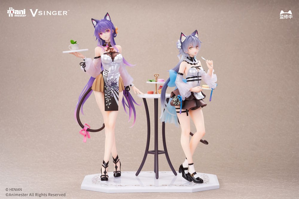 VSinger Luo Tianyi & Mo Qingxian Figur 1/7 2-Pack Tea Time Melody Ver. AniMester