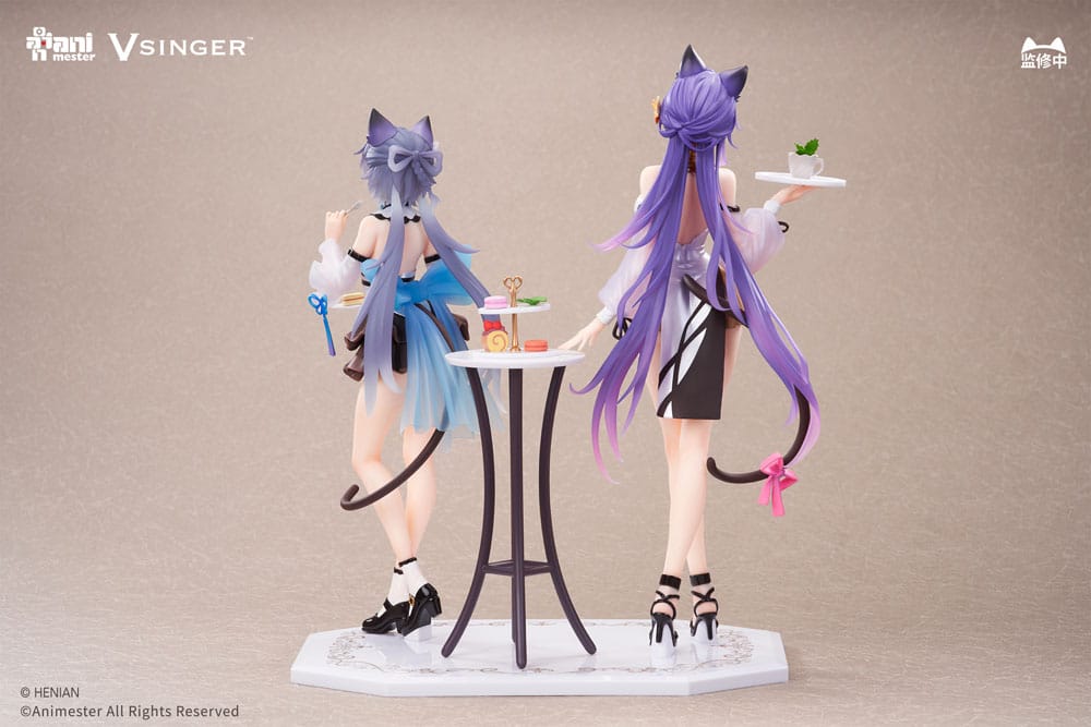 VSinger Luo Tianyi & Mo Qingxian Figur 1/7 2-Pack Tea Time Melody Ver. AniMester