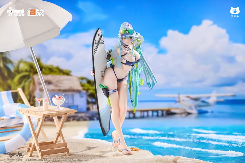 Girls' Frontline 2: Exilium Figur 1/7 HK416 Cerulean Breaker 24 cm AniMester