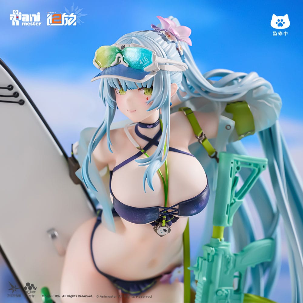 Girls' Frontline 2: Exilium Figur 1/7 HK416 Cerulean Breaker 24 cm AniMester