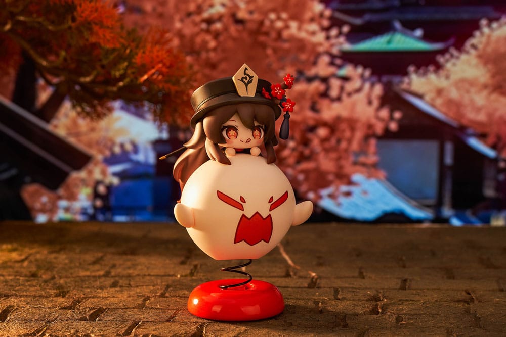 Genshin Impact PVC-Figur Hu Tao Chibi Chara Yurayura Stand Ver. (re-run) 10 cm