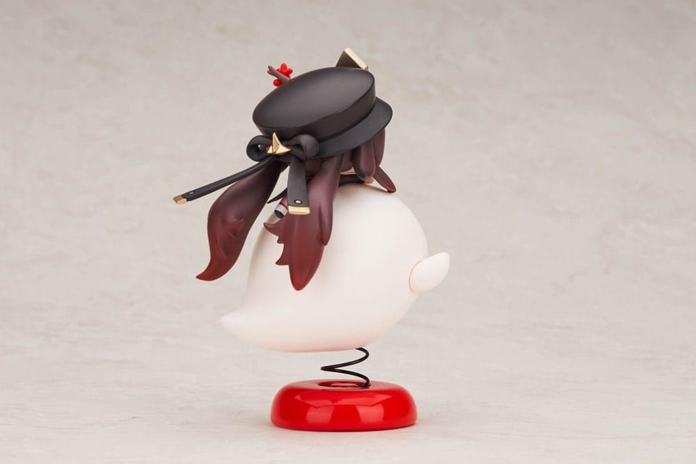 Genshin Impact PVC-Figur Hu Tao Chibi Chara Yurayura Stand Ver. (re-run) 10 cm