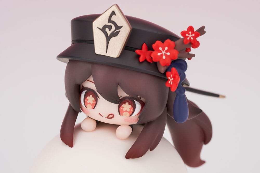 Genshin Impact PVC-Figur Hu Tao Chibi Chara Yurayura Stand Ver. (re-run) 10 cm