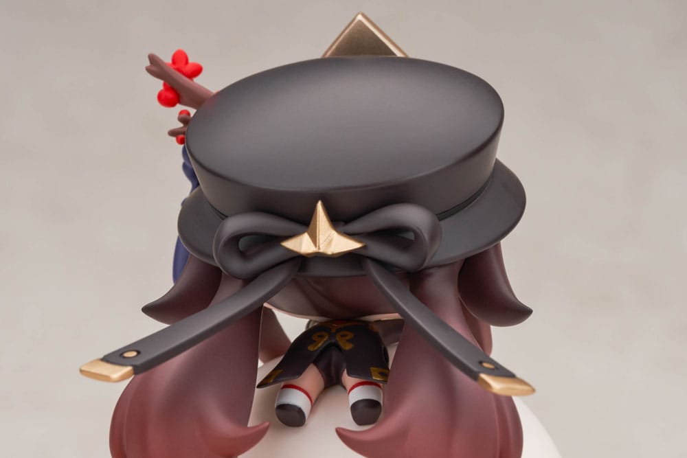 Genshin Impact PVC-Figur Hu Tao Chibi Chara Yurayura Stand Ver. (re-run) 10 cm