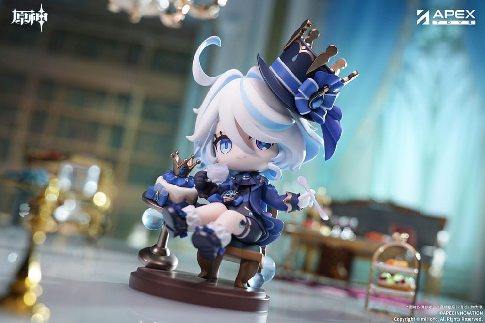 Genshin Impact PVC Figur Furina Amai Gogo no Sanbika Chibi Chara Ver. 13 cm APEX