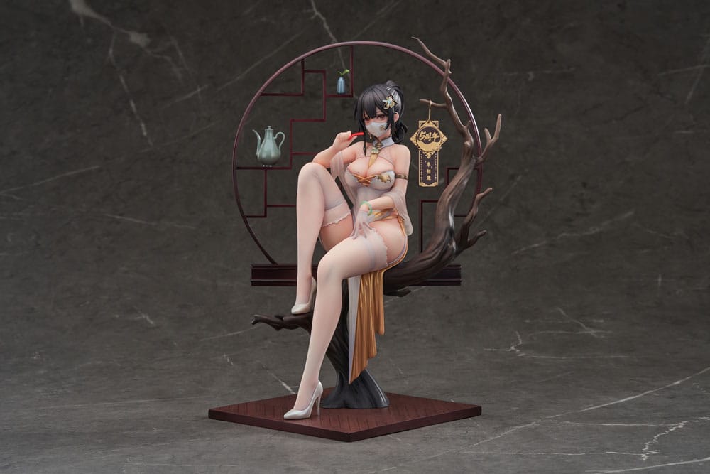 Original Character PVC Statue 1/7 Xiami Kina Klädd Steg På Snö Version 26 cm APEX