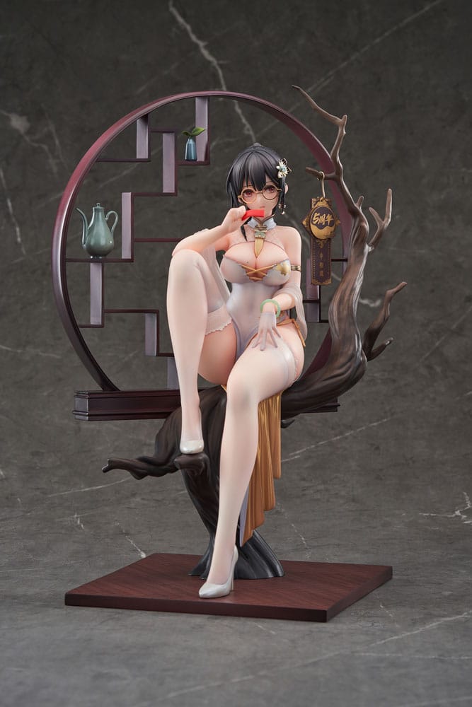 Original Character PVC Statue 1/7 Xiami Kina Klädd Steg På Snö Version 26 cm APEX