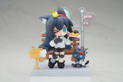 Arknights PVC Figur Dessert Time Series Q-figur Blaze 11 cm APEX
