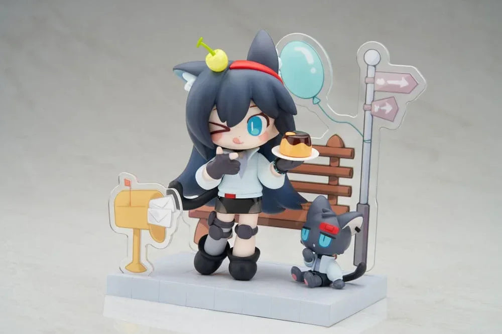 Arknights PVC Figur Dessert Time Series Q-figur Blaze 11 cm APEX
