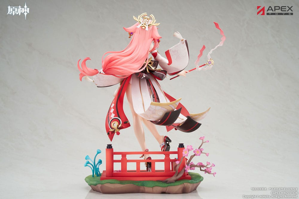 Genshin Impact PVC Figur 1/7 Yae Miko Astute Amusement Ver. 28 cm APEX