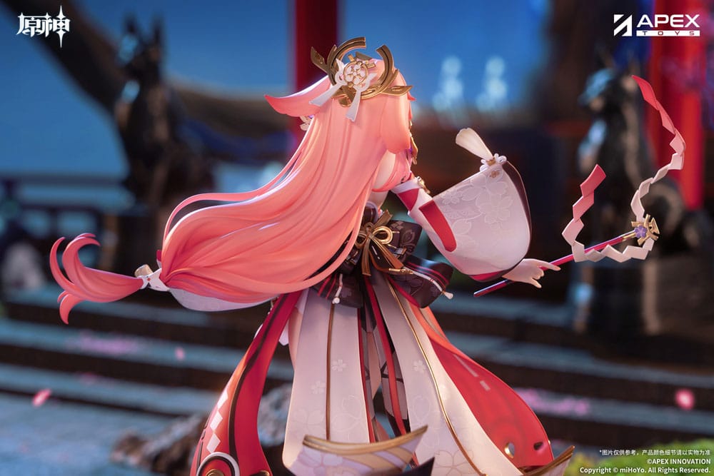 Genshin Impact PVC Figur 1/7 Yae Miko Astute Amusement Ver. 28 cm APEX