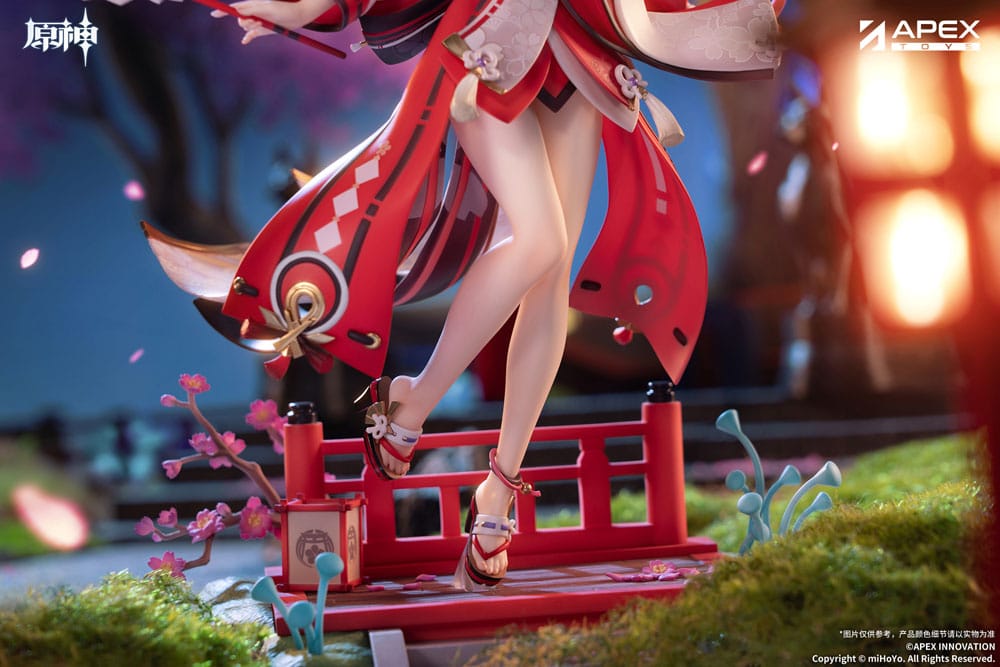 Genshin Impact PVC Figur 1/7 Yae Miko Astute Amusement Ver. 28 cm APEX