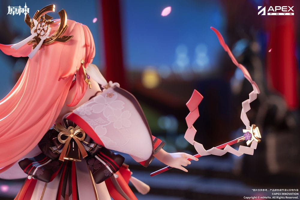 Genshin Impact PVC Figur 1/7 Yae Miko Astute Amusement Ver. 28 cm APEX