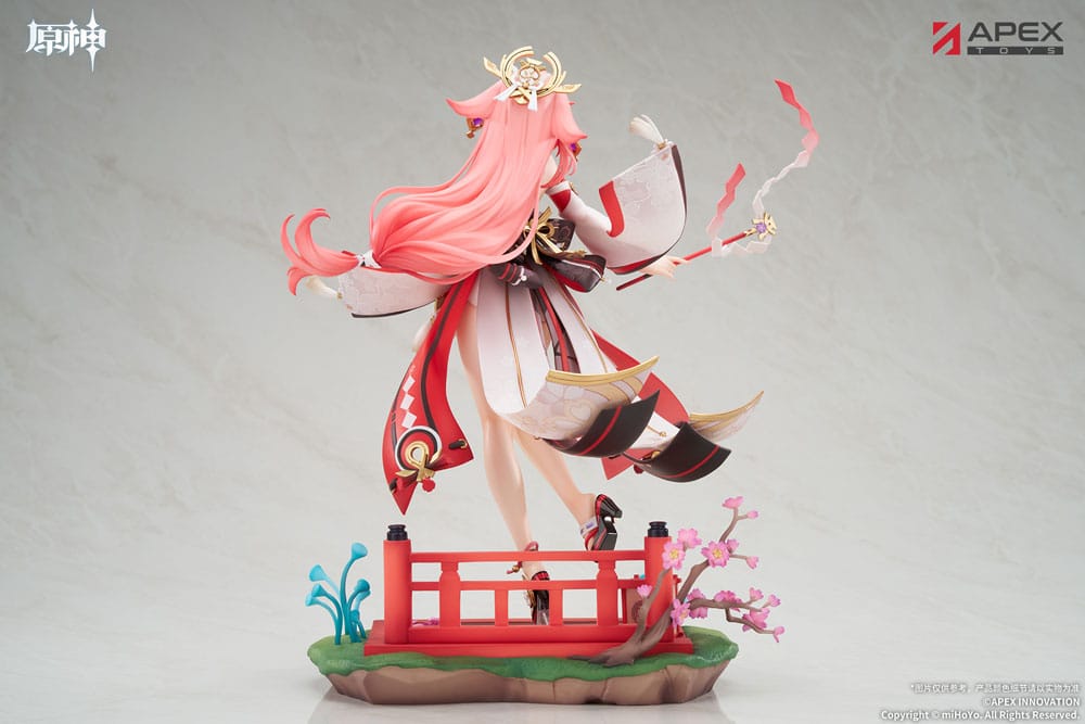 Genshin Impact PVC Figur 1/7 Yae Miko Astute Amusement Ver. 28 cm APEX
