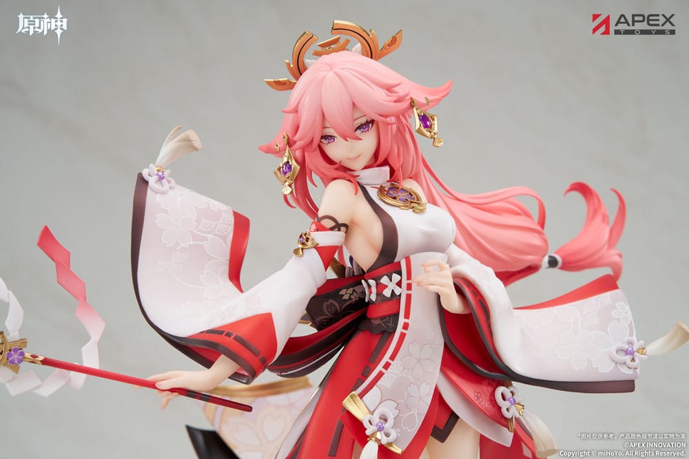 Genshin Impact PVC Figur 1/7 Yae Miko Astute Amusement Ver. 28 cm APEX