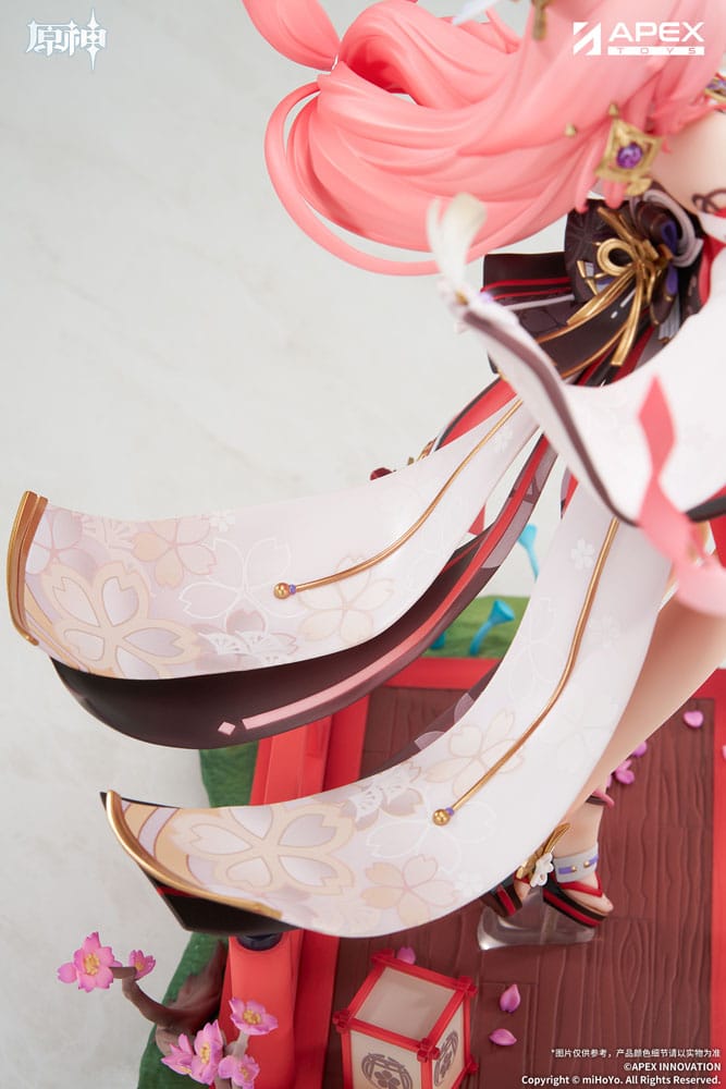 Genshin Impact PVC Figur 1/7 Yae Miko Astute Amusement Ver. 28 cm APEX