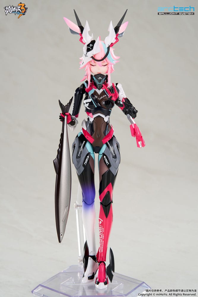 Honkai Impact 3rd Arctech Posable Series Action Figur 1/8 Sakura Yae Darkbolt Jonin Neon Shade Ver. 22 cm APEX