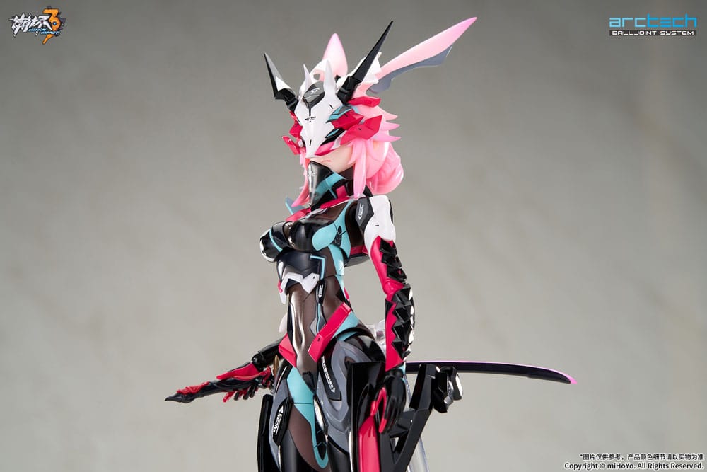 Honkai Impact 3rd Arctech Posable Series Action Figur 1/8 Sakura Yae Darkbolt Jonin Neon Shade Ver. 22 cm APEX