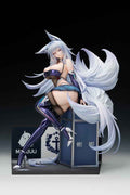 Azur Lane PVC-figur 1/7 Shinano Moonlit Chrome-version Akryl Specialutgåva med Display 25 cm