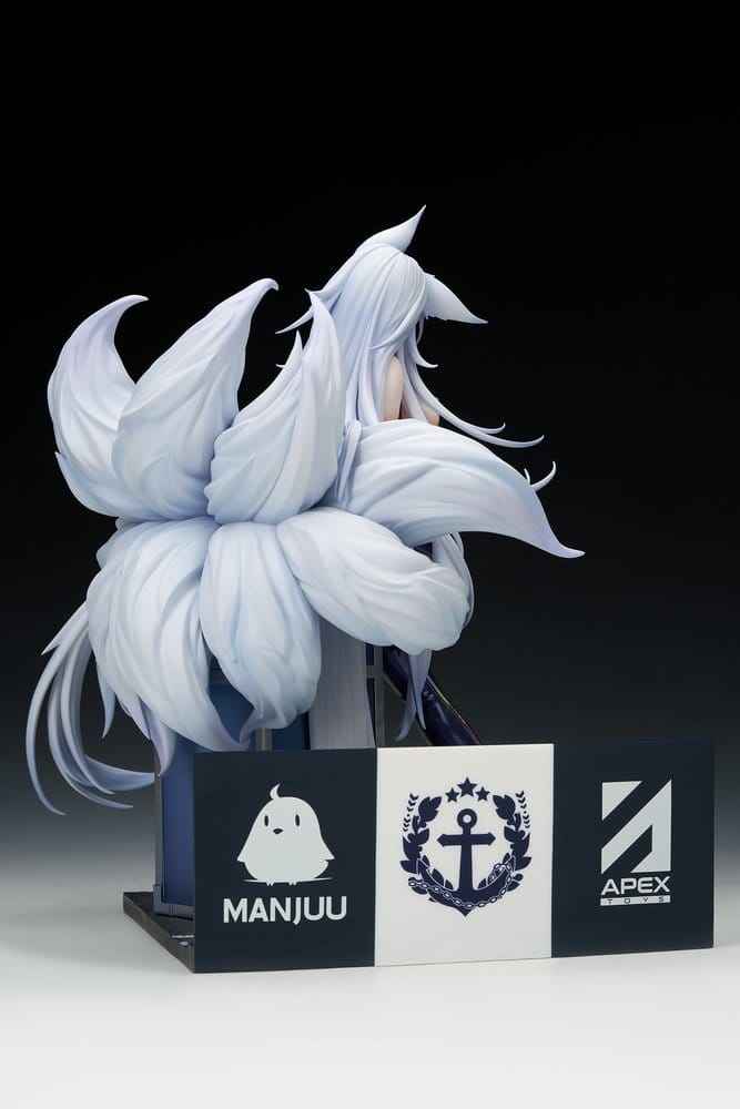 Azur Lane PVC-figur 1/7 Shinano Moonlit Chrome-version Akryl Specialutgåva med Display 25 cm