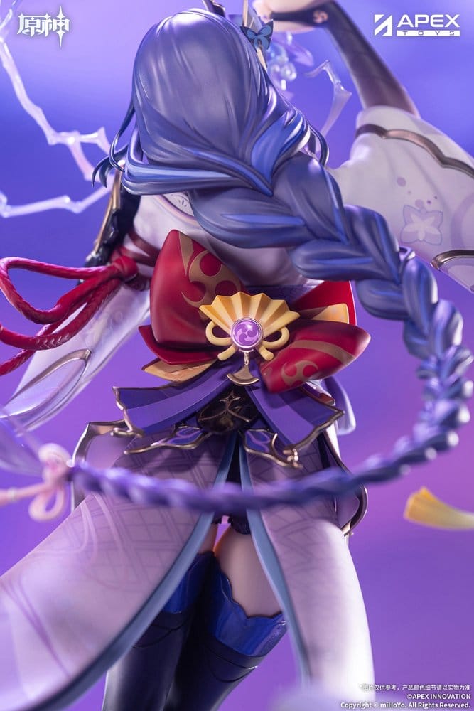 Genshin Impact PVC-figur 1/7 Raiden Shogun Planet Euthymiaver. 36 cm