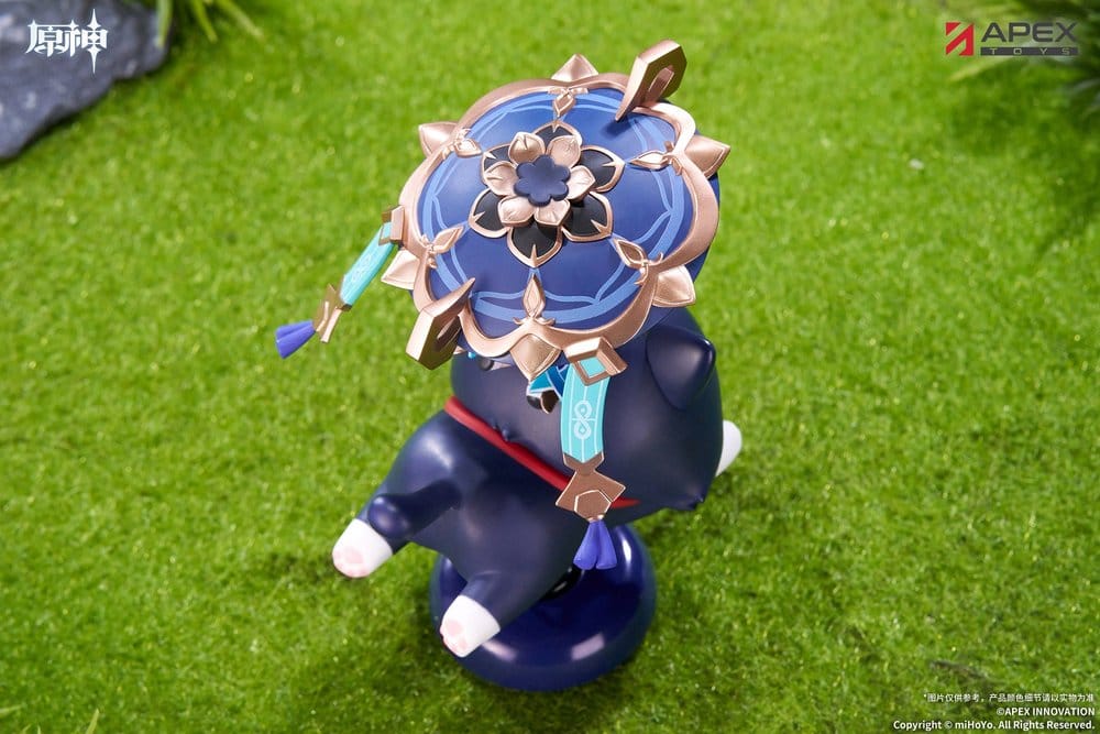 Genshin Impact Chibi Karaktär Yurayura Stående PVC-Figur Wanderer 11 cm